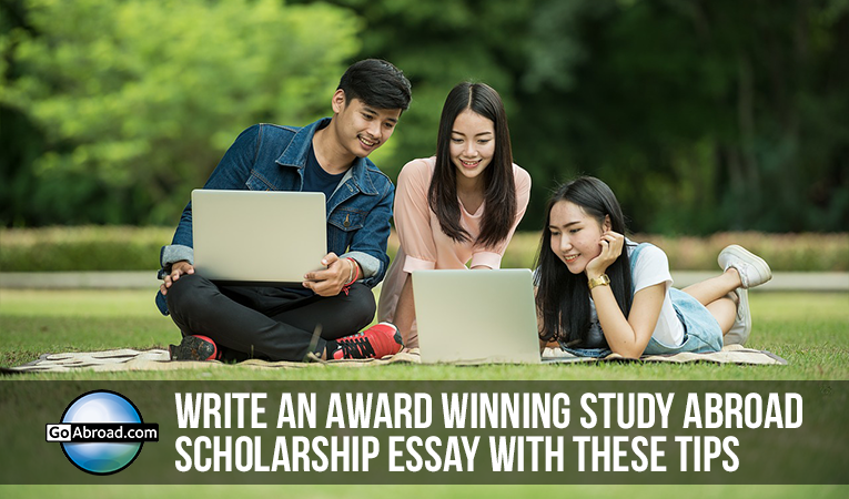 Study abroad scholarship essay